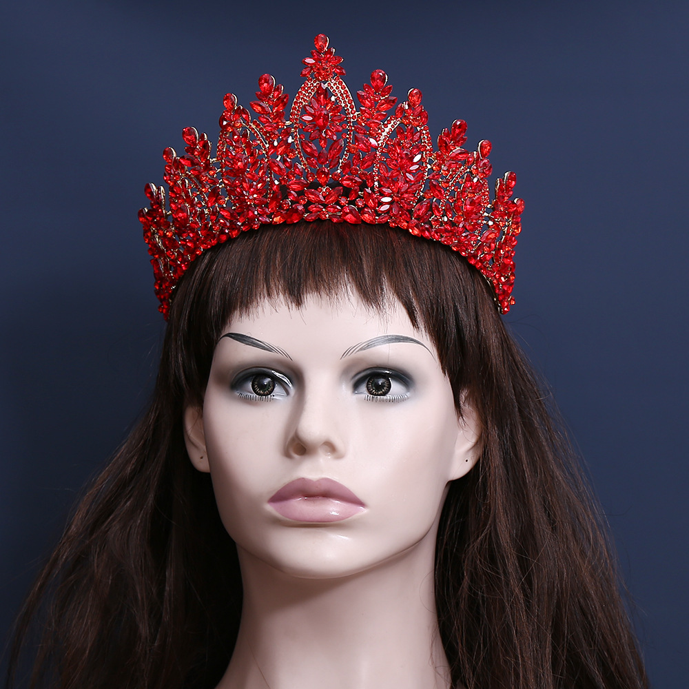 Women'S Wedding Accessories - Barocke europäische und amerikanische Schönheitswettbewerbs-Brautkrone Tiara