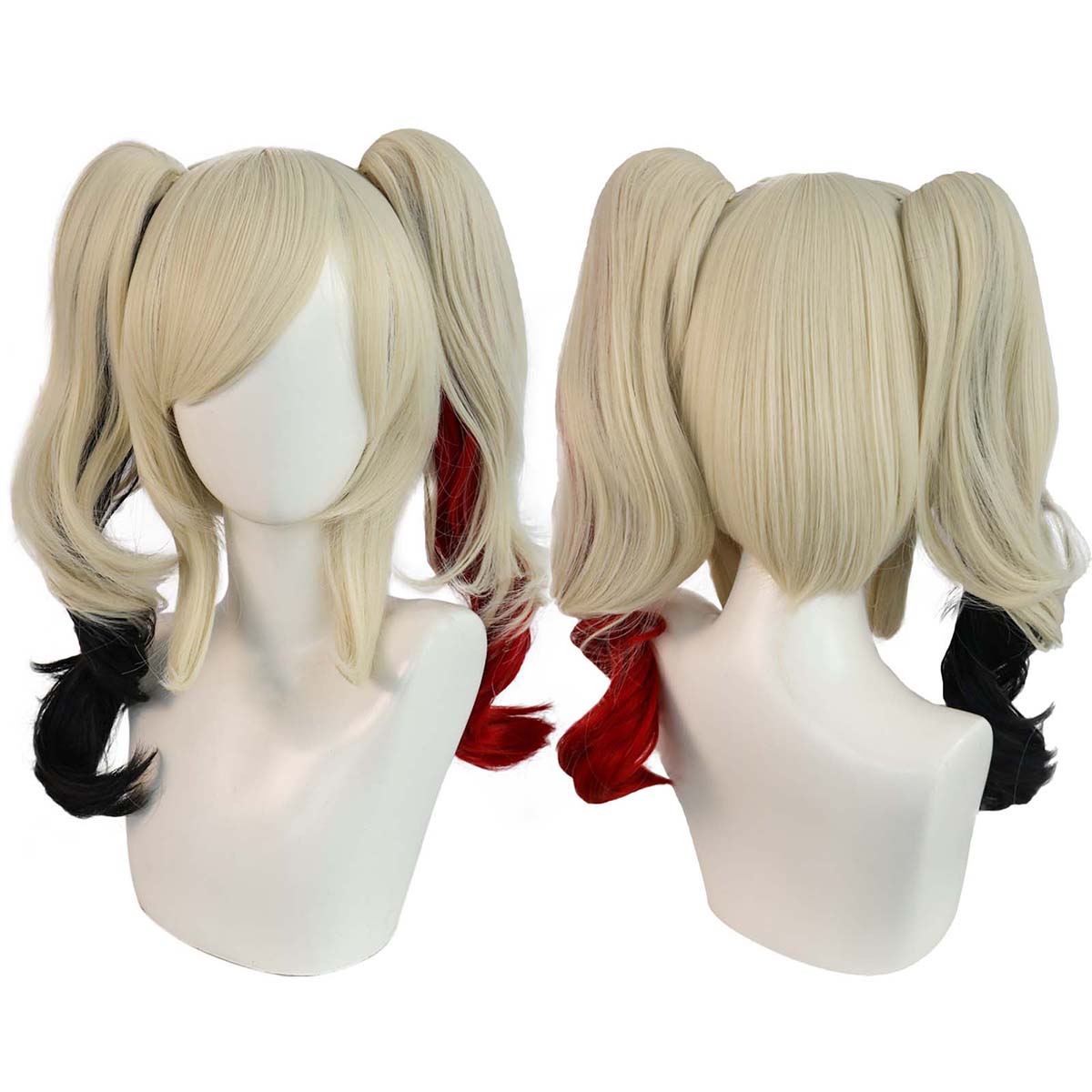 Harley Quinn Cosplay Perücke B – Women'S Harley Quinn Accessories Bewertung und Preis