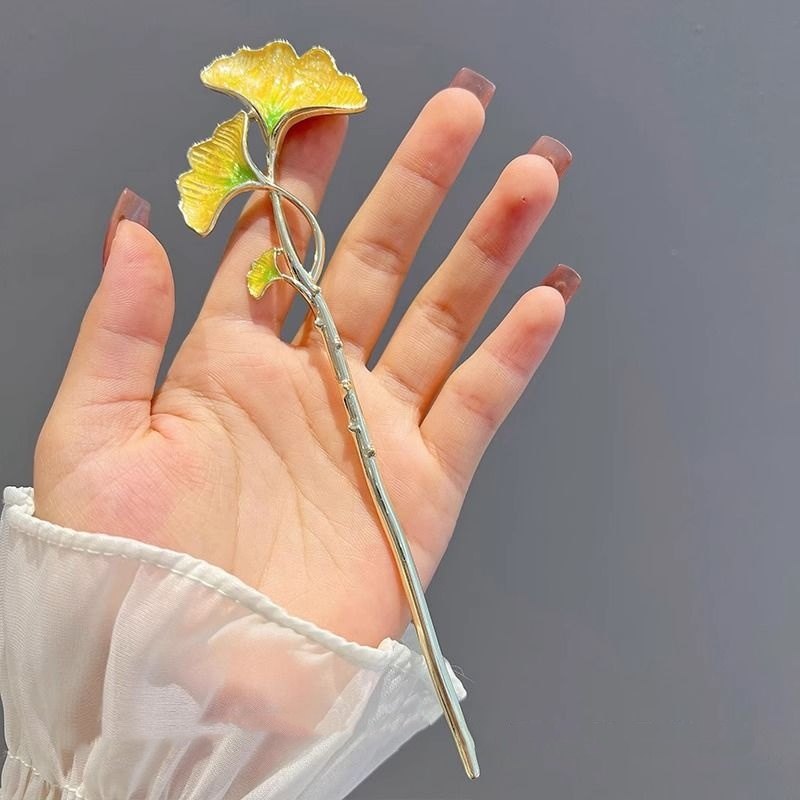 Neue chinesische Ginkgoblatt-H – Women'S Accessories Designer Bewertung und Preis