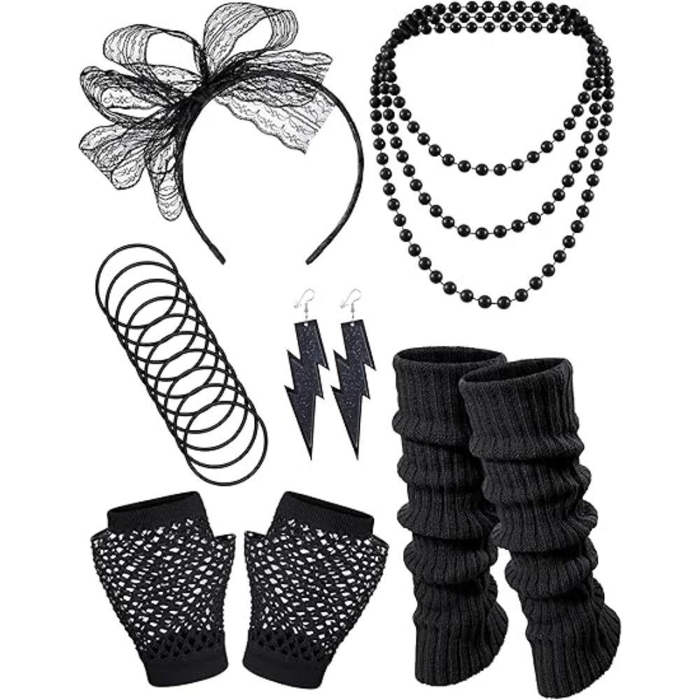80er-Jahre-Kostüm-Accessoires  – Women Accessories Bracelet Bewertung und Preis