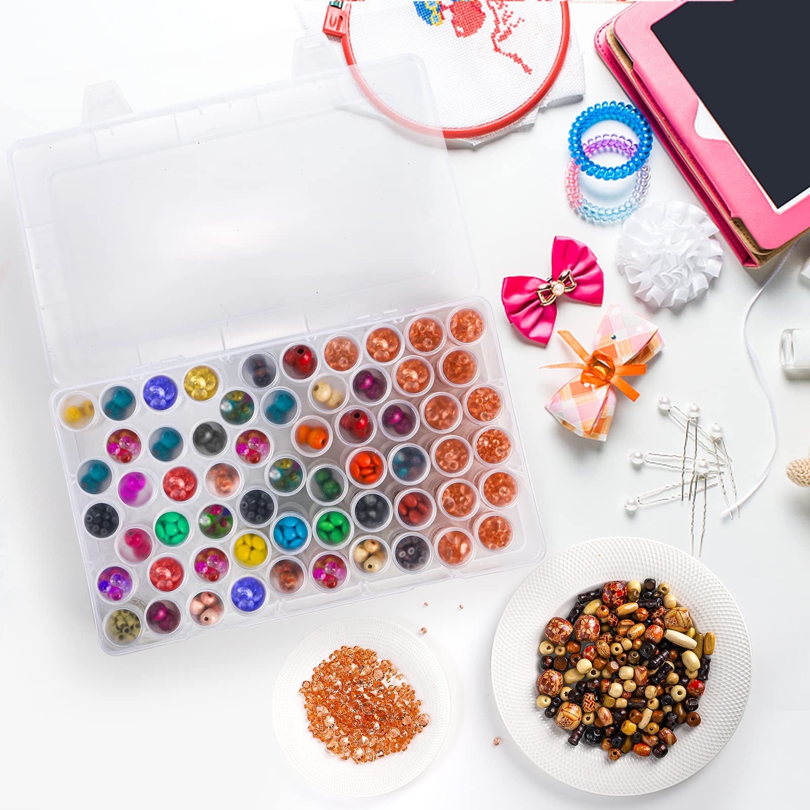 1 Stück 24/30/38/60 Fächer Kun – Women Accessories Box Bewertung und Preis
