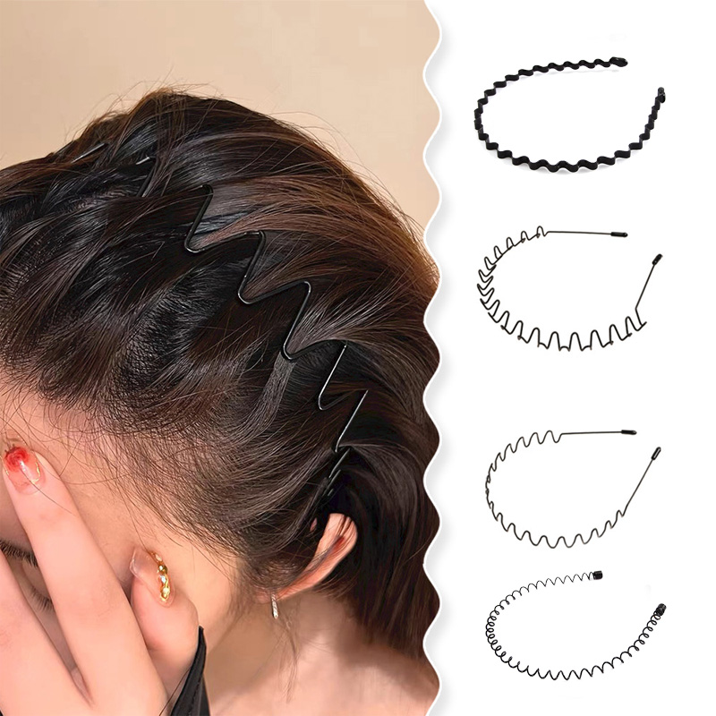 2-5Pcs Wellenförmige Haarband  – Women Accessories Combo Bewertung und Preis