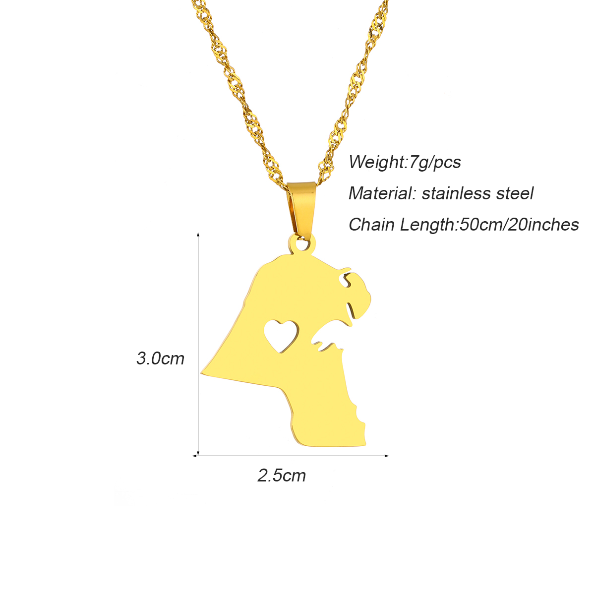 Edelstahl-Halskette mit Kuwait – Women Accessories Kuwait Bewertung und Preis