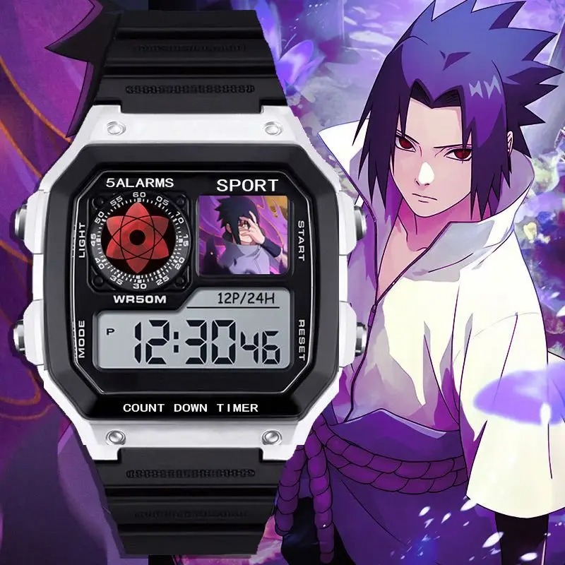 Naruto-Uhr Sasuke Obito Uchiha – Women Electronic Accessories Bewertung und Preis