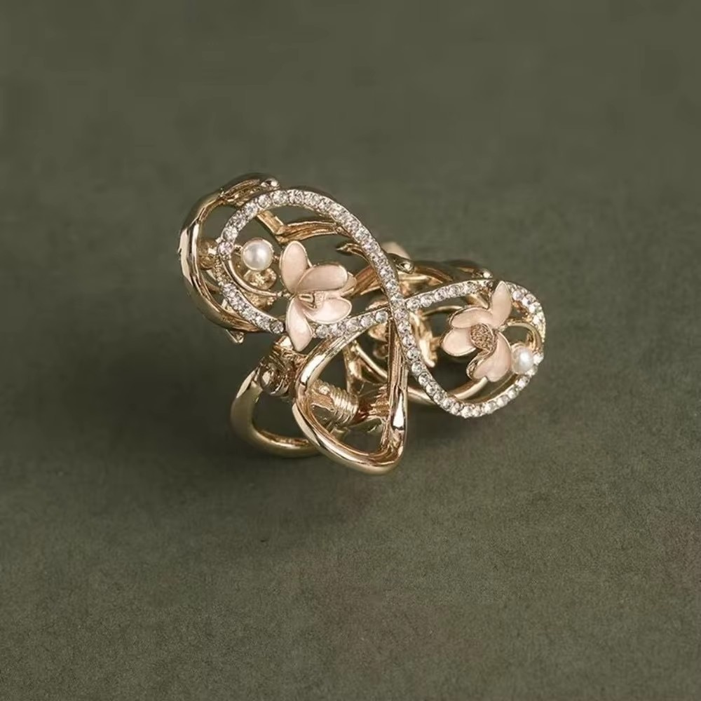 Kleiner Blumen-Perlen-Strass-H – Women Accessories Sale Bewertung und Preis