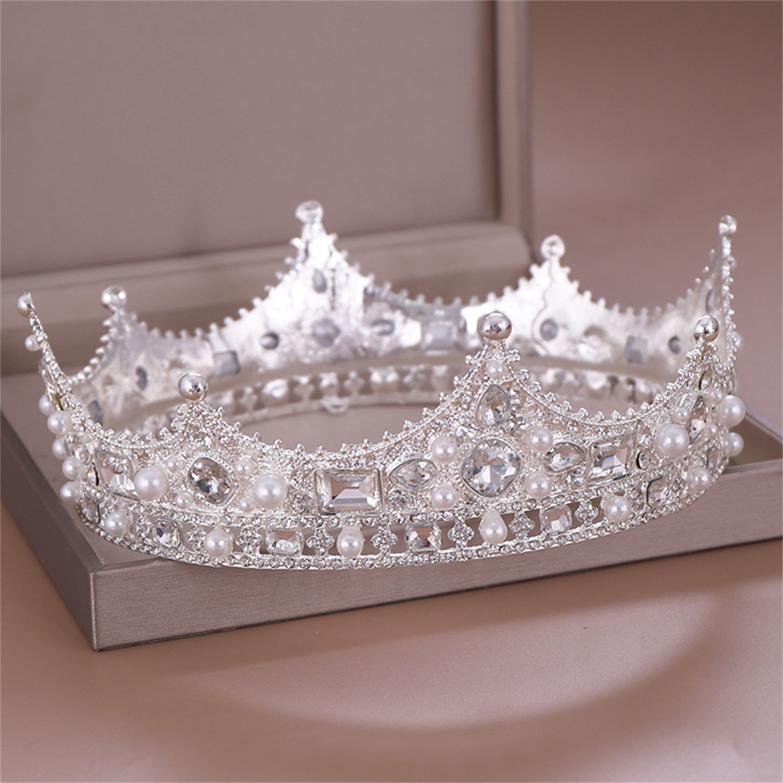 Legierung Krone Tiara Retro Br – Women'S Wedding Accessories Bewertung und Preis