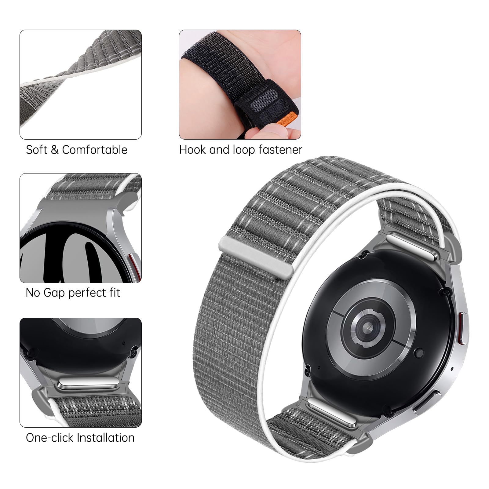 Nylon-Schlaufenarmband für Sam – Women Accessories Website Bewertung und Preis